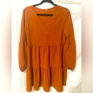 Boutique Style Long Sleeve Dress Size Medium